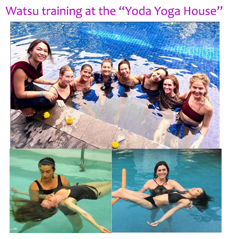 Watsu training at Yoda Yoga House - Ubud Bali